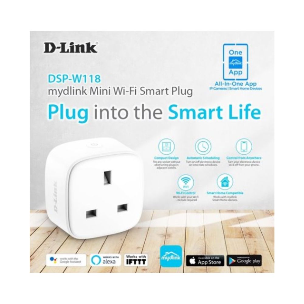 D-link Wi-Fi Smart Plug DSP-W118 D-link Wi-Fi Smart Plug DSP-W118